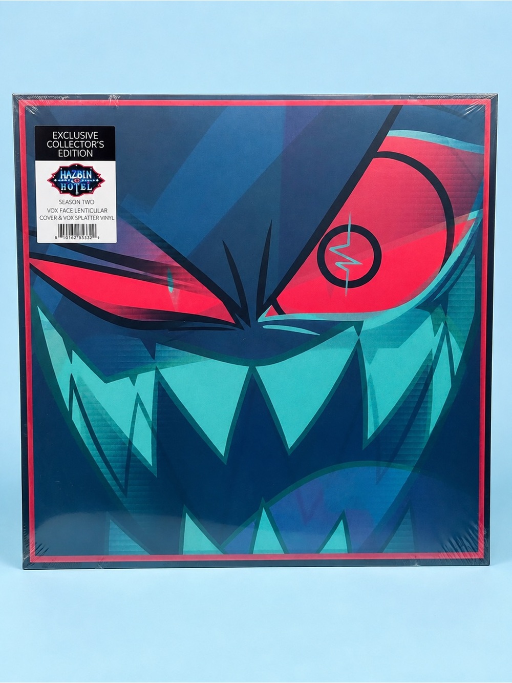 Hazbin Hotel Season 2 Vox Face Lenticular Collector’s Edition Vinyl LP NEW